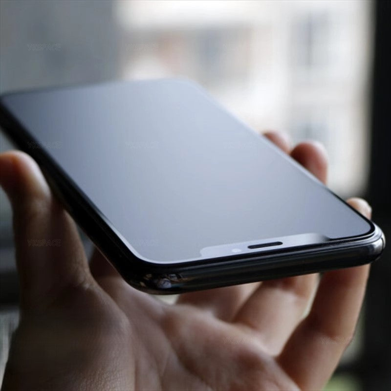 MatteShield Tempered Glass iPhone 14, 15, 16 Anti-Fingerprint Protection