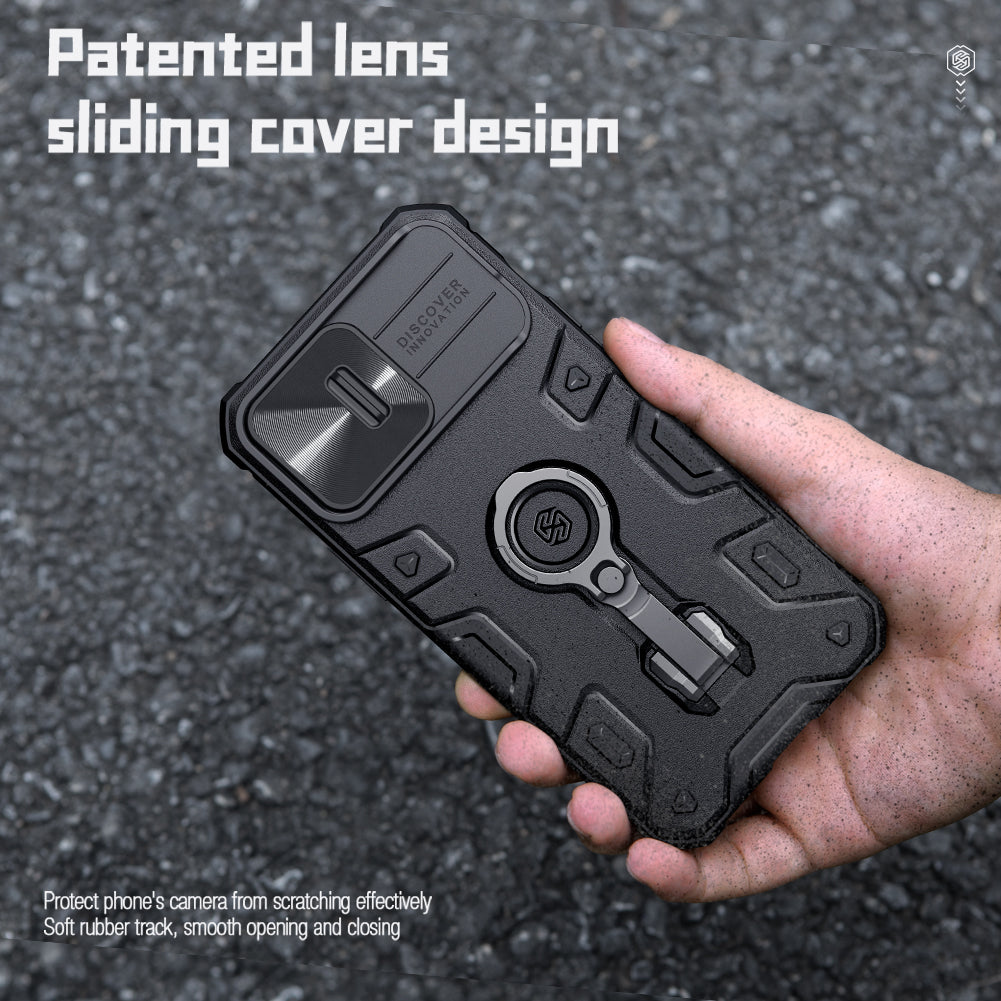 MagArmor CamShield iPhone 16-14 Pro Max Slide Cover & Kickstand Case