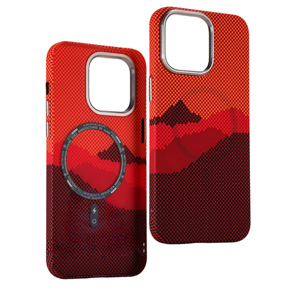 CloudWeave Karbon MagSafe iPhone 16, 15, 14 Slim Elegance & Camera Protection Case