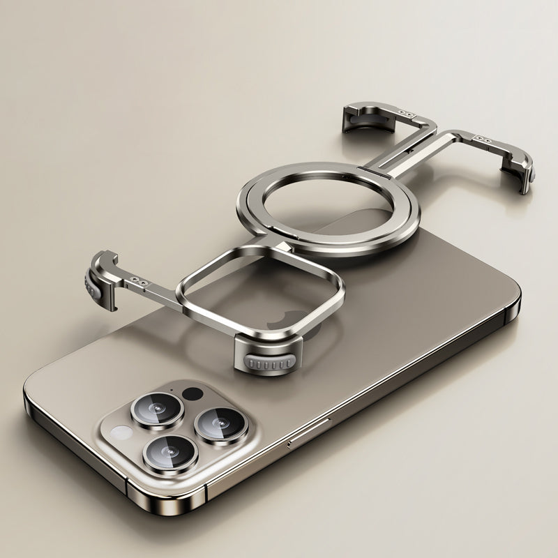 MetalEdge Magnetic iPhone 16 Pro Max – Frameless & Shockproof Case