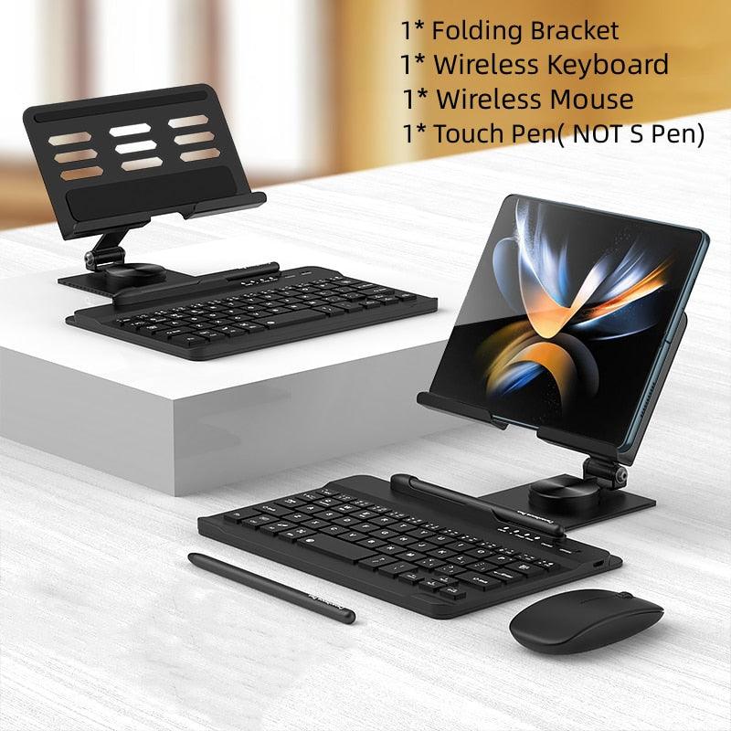 4-in-1 Desk Stand & Bluetooth Keyboard - Z Fold Series - InDayz™
