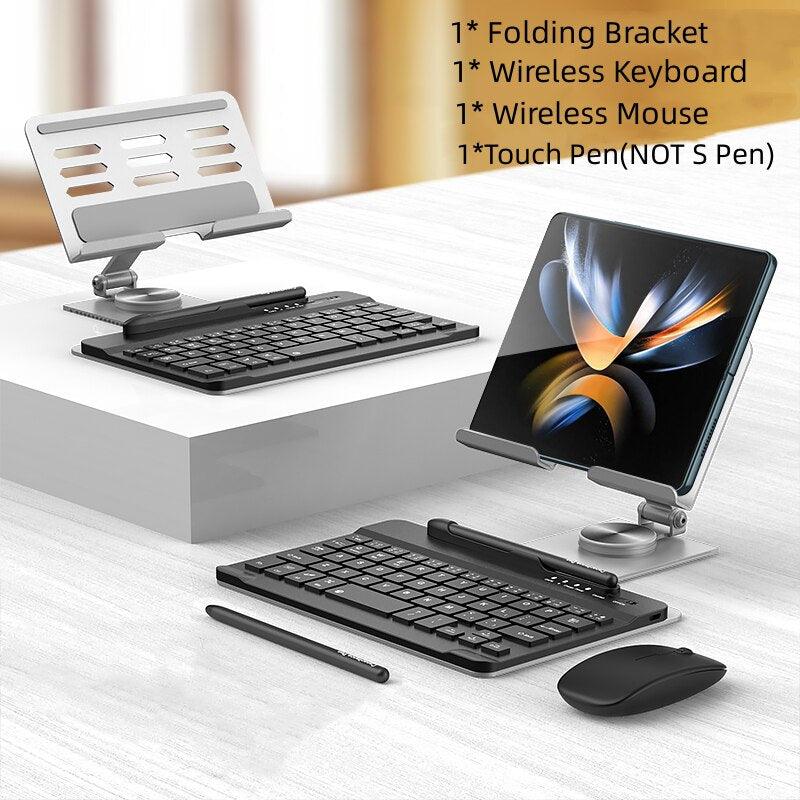 4-in-1 Desk Stand & Bluetooth Keyboard - Z Fold Series - InDayz™