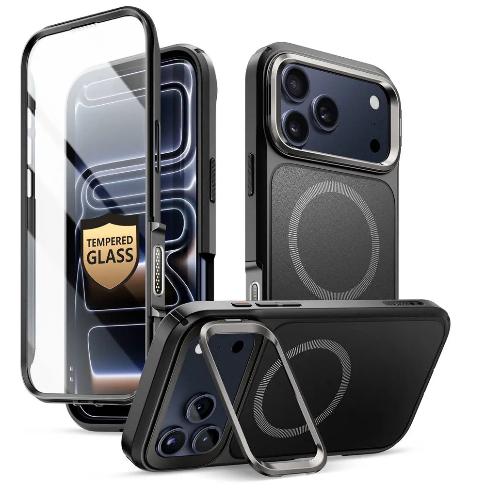 FortiFlip™ Magnetic 360° Armor Case for iPhone 17 Pro Max