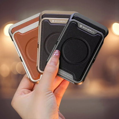 3 colors of EliteMag Wallet for iPhone 12, 13, 14, 15, 16 Pro Max | Luxury Aluminum MagSafe Magnetic Card Holder