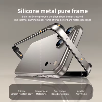 LumoFrame™Alloy Bumper Case for iPhone 17 / 16 Series