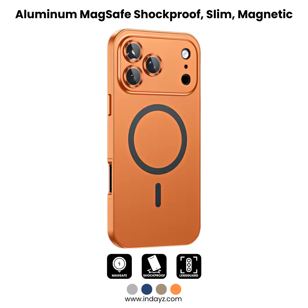 AeroMetal™ Luxury MagSafe Case for iPhone 18 / 17 / 16 Series