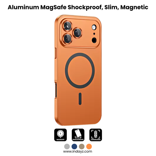 AeroMetal™ Luxury MagSafe Case for iPhone 18 / 17 / 16 Series