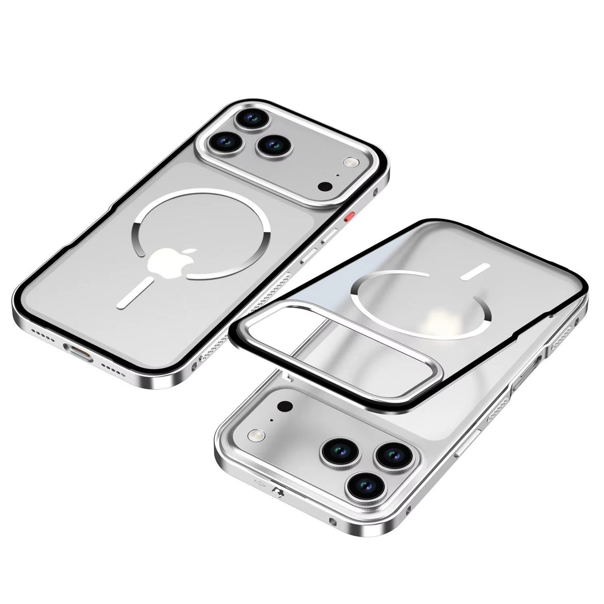 FrostEdge™ MagSafe Metal Frame Case for iPhone 18 / 17 / 16 Series