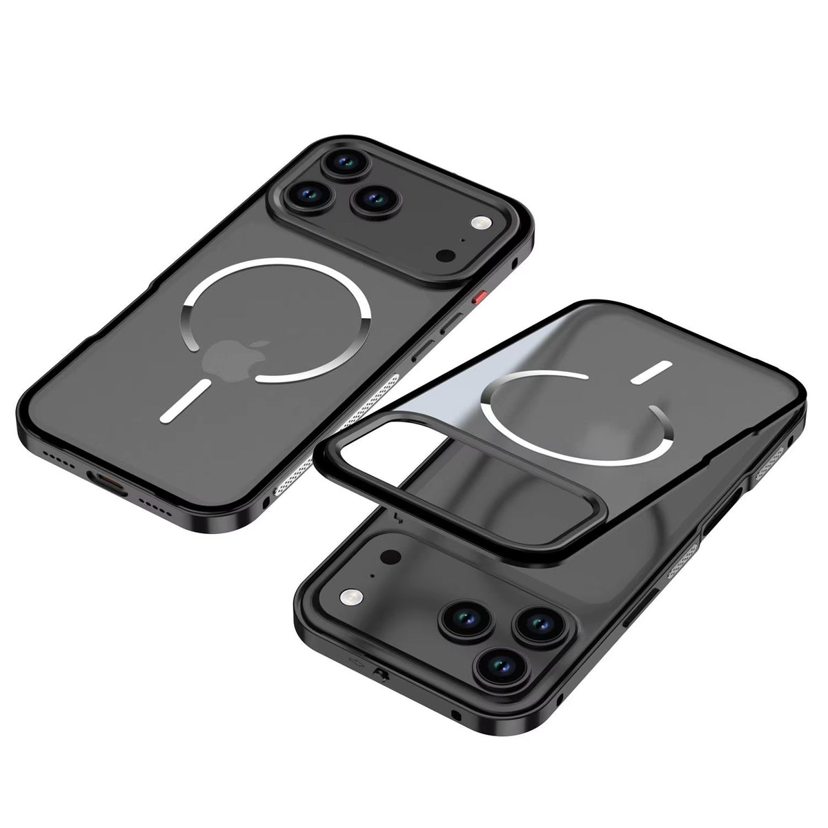 FrostEdge™ MagSafe Metal Frame Case for iPhone 18 / 17 / 16 Series