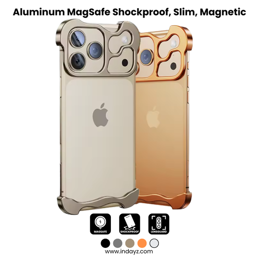 EdgeForm™ Irregular Metal Bumper Case for iPhone 18 / 17 / 16 Series
