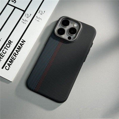 GeoCarbon 3D MagSafe  iPhone 16, 15, 14  Wireless Charging & Camera Protection Case