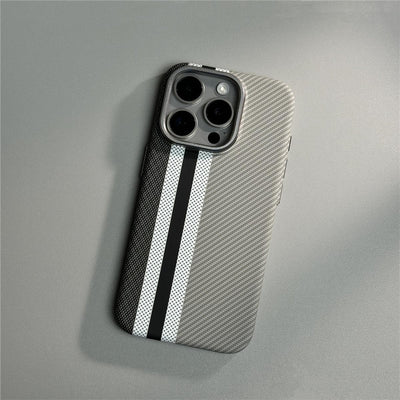 GeoCarbon 3D MagSafe  iPhone 16, 15, 14  Wireless Charging & Camera Protection Case