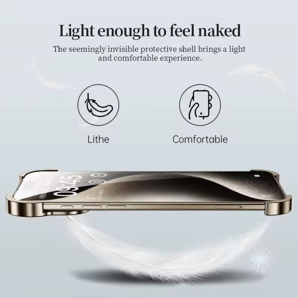 EdgeForm™ Irregular Metal Bumper Case for iPhone 18 / 17 / 16 Series