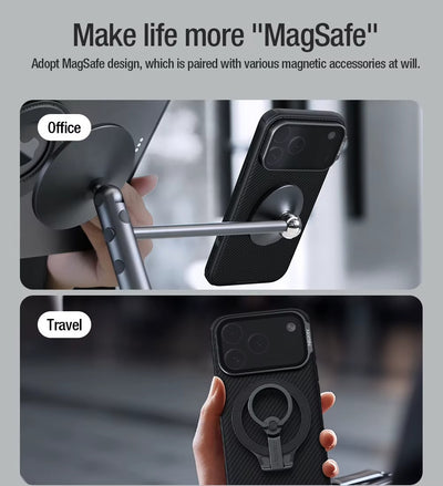 MagProShield™ Magnetic Kickstand Case for iPhone 17 Pro / 17 Pro Max
