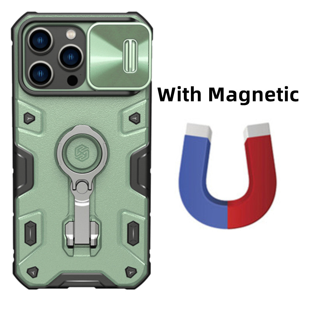 MagArmor CamShield  iPhone 16-14 Pro Max Slide Cover & Kickstand Case