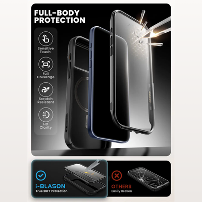 FortiFlip™ Magnetic 360° Armor Case for iPhone 17 Pro Max