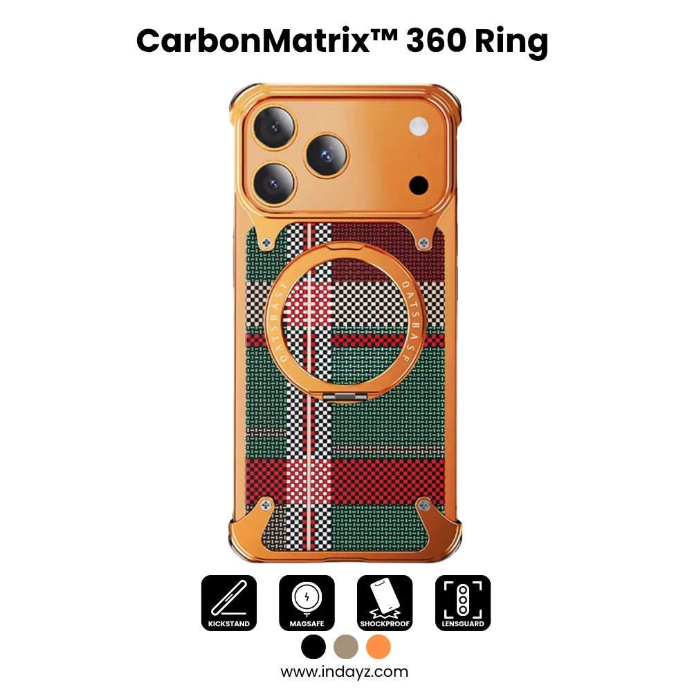 CarbonMatrix™ 360 Ring Case for iPhone 17 Series