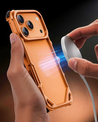 OatsEdge™ Frameless Metal Case for iPhone 17 Pro & Pro Max