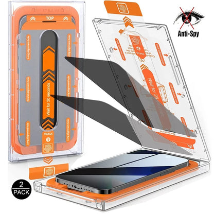 StealthView Privacy Glass  iPhone 17, 16, 15, 14  Anti-Spy & Scratch Protection