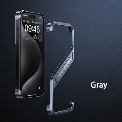 S-Frame Aluminum  iPhone 16, 15, 14 Pro Max Heat Dissipation & Invisible Kickstand Case