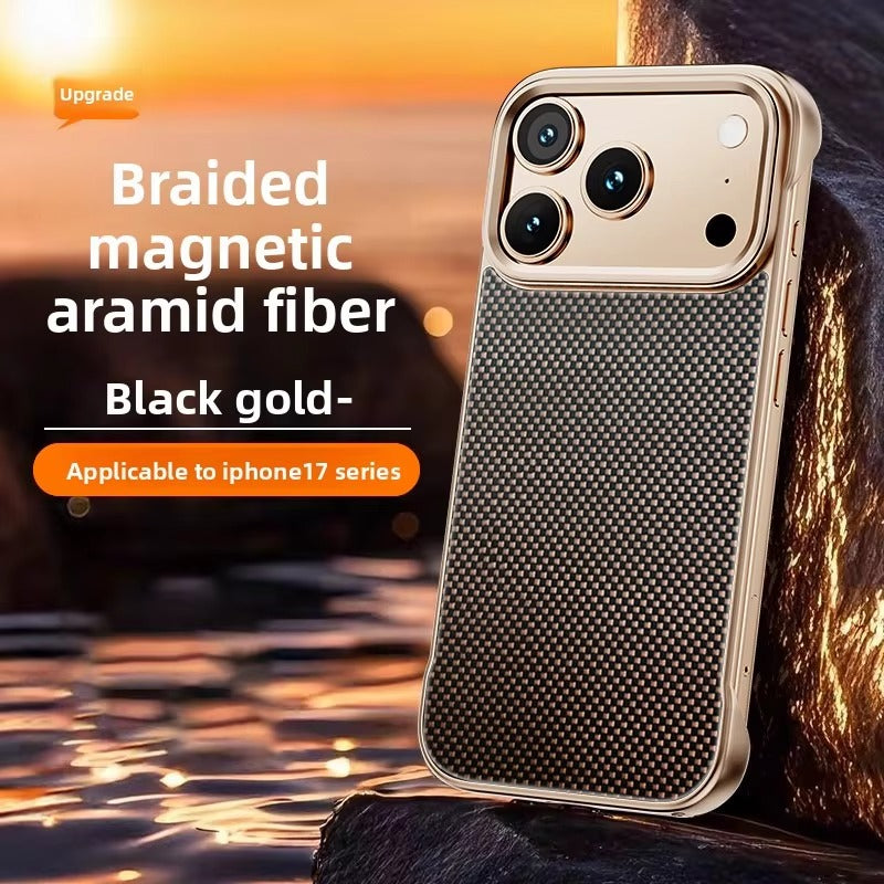 TitanEdge™ Frameless Carbon Fiber Case for iPhone 17 Series