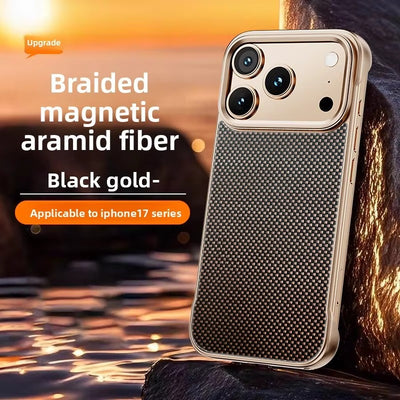 TitanEdge™ Frameless Carbon Fiber Case for iPhone 17 Series