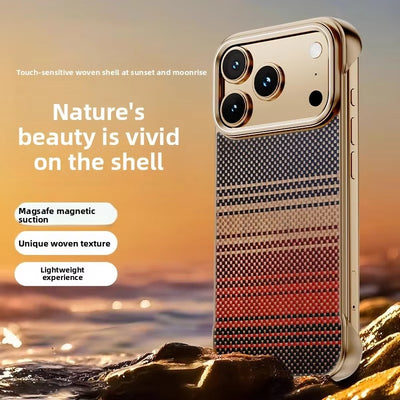 TitanEdge™ Frameless Carbon Fiber Case for iPhone 17 Series