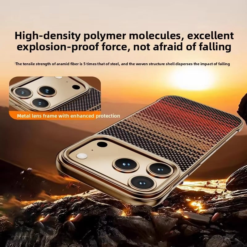 TitanEdge™ Frameless Carbon Fiber Case for iPhone 17 Series