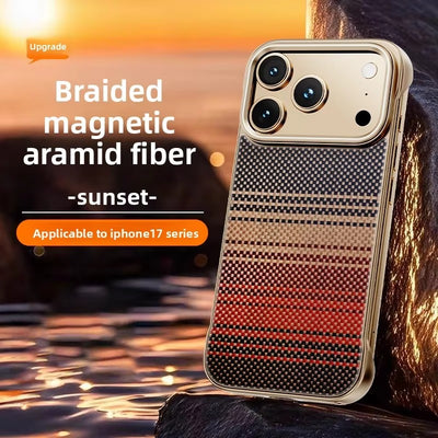 TitanEdge™ Frameless Carbon Fiber Case for iPhone 17 Series