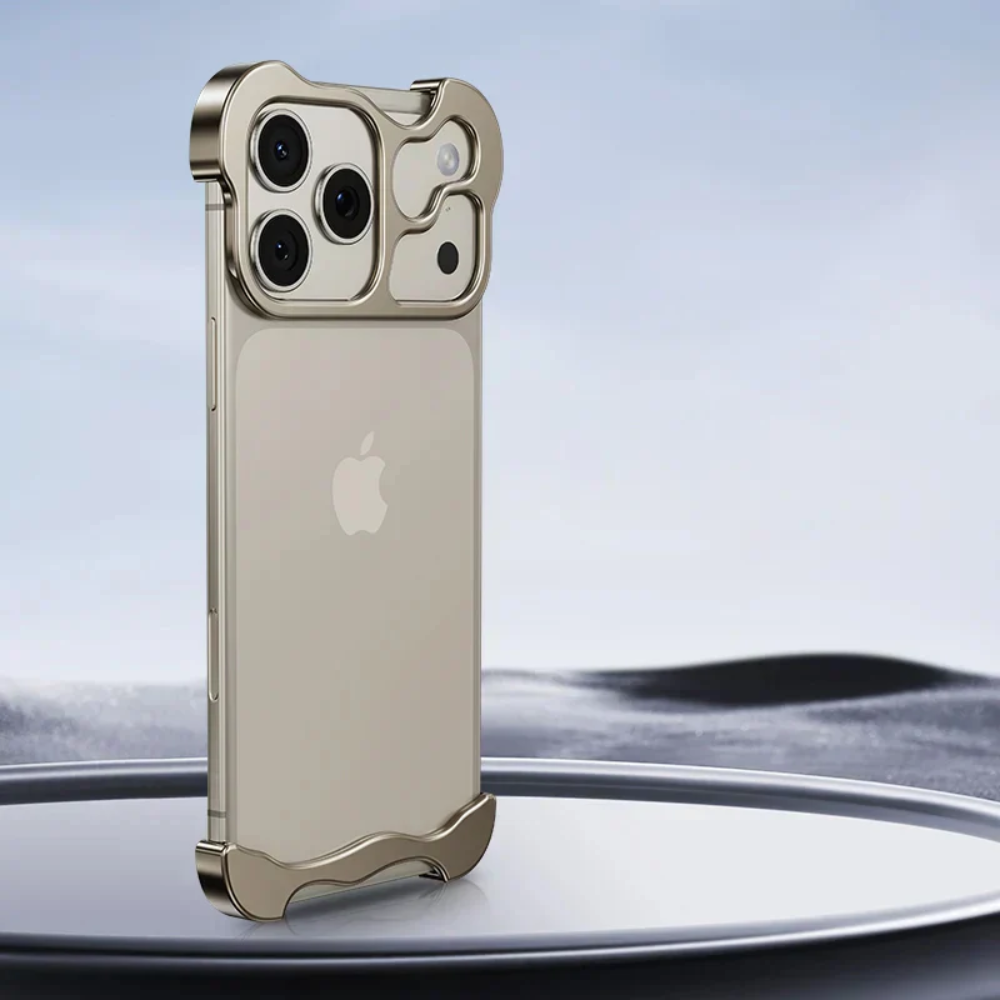 EdgeForm™ Irregular Metal Bumper Case for iPhone 18 / 17 / 16 Series