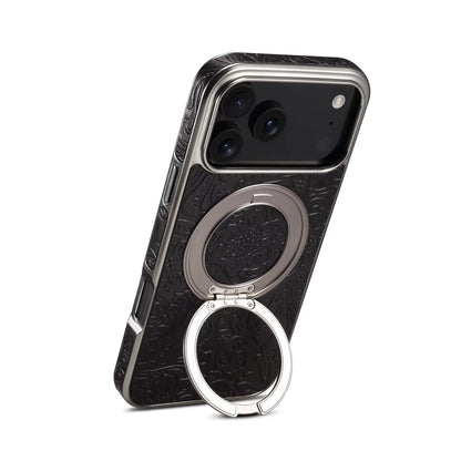 TangBloom™ Leather Flower Stand Case for iPhone 17 Series