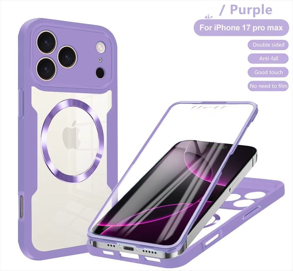 CrystalGuard™ 360 MagSafe Clear Case for iPhone 17 / 16 / 15 / 14 Pro Max