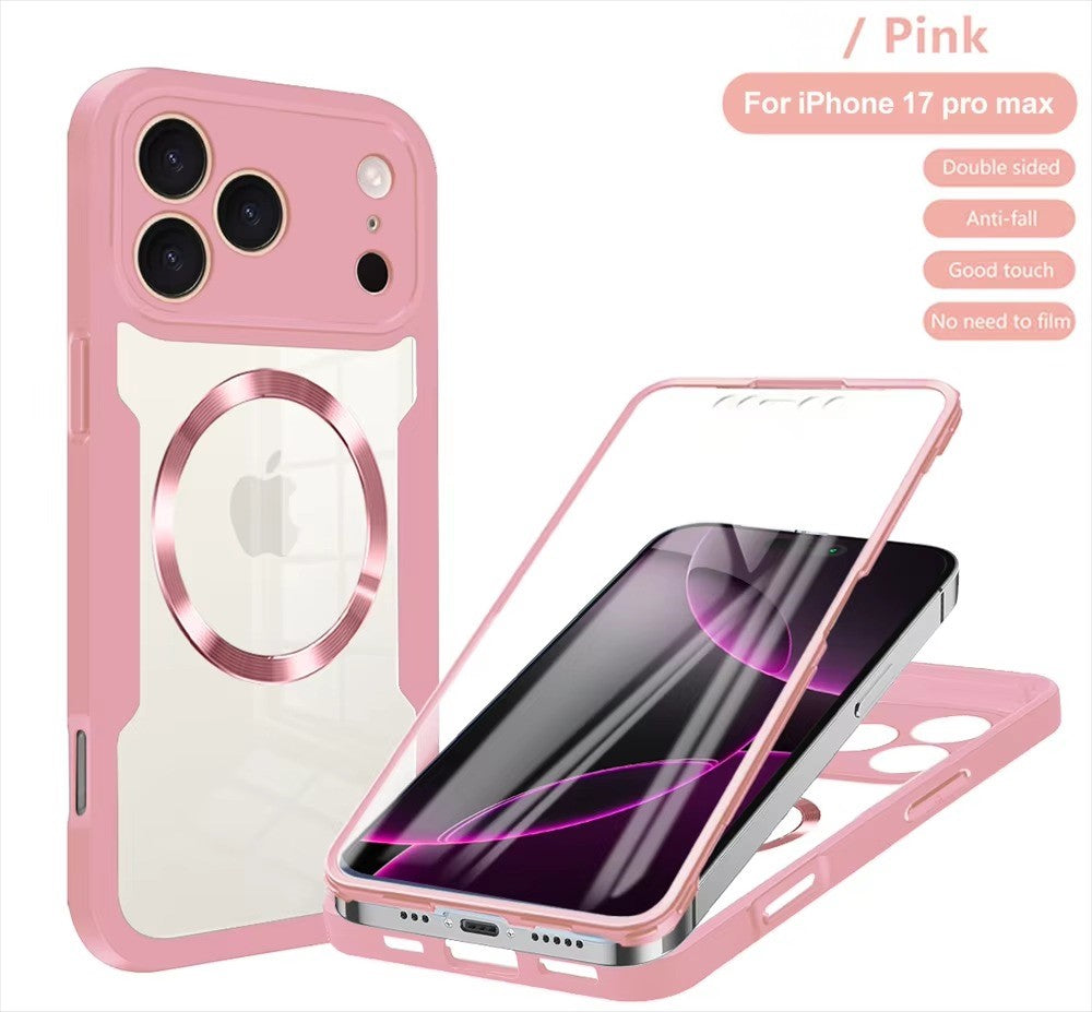 CrystalGuard™ 360 MagSafe Clear Case for iPhone 17 / 16 / 15 / 14 Pro Max