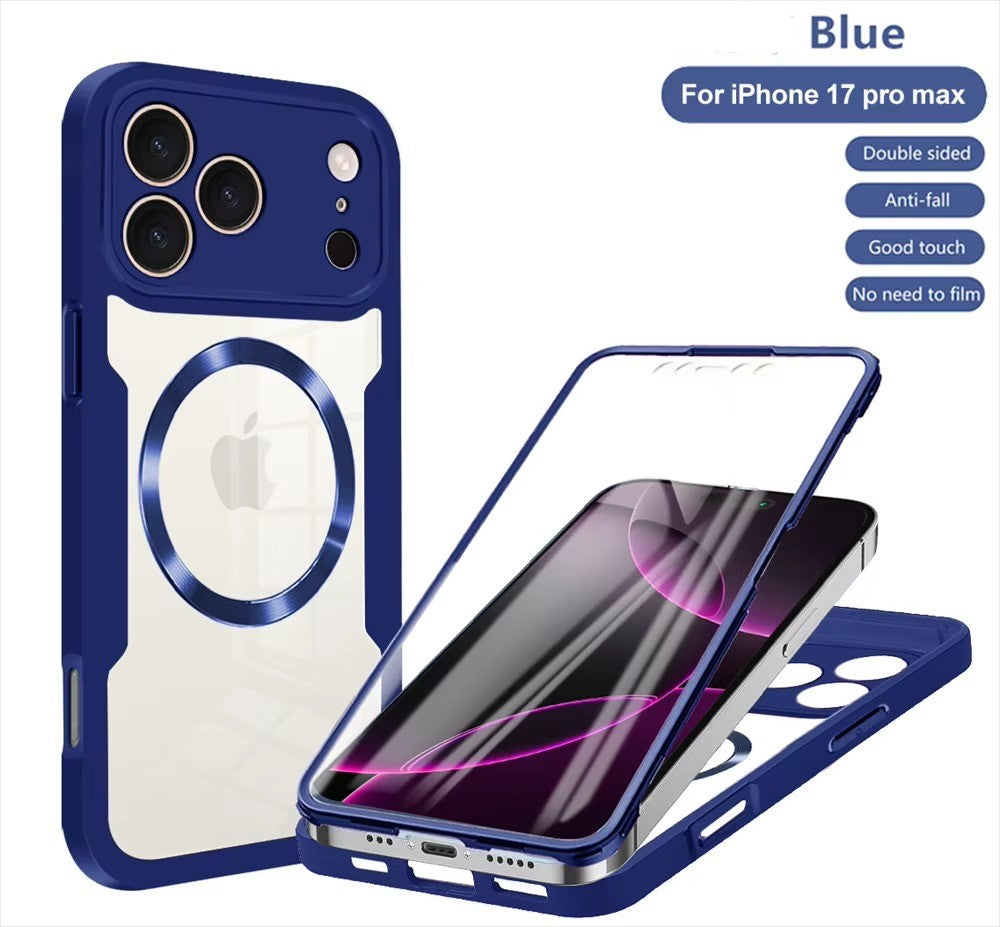 CrystalGuard™ 360 MagSafe Clear Case for iPhone 17 / 16 / 15 / 14 Pro Max