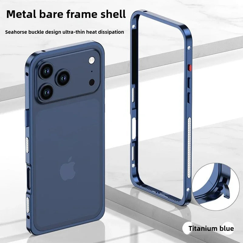 ForgeLock™ Alloy Frame Bumper Case for iPhone 18, 17 Series