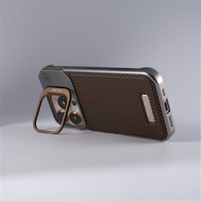 CarbonEdge iPhone   MagSafe Protection with Alloy Lens Holder Case