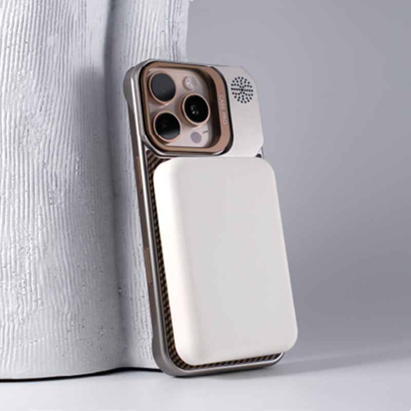 CarbonEdge iPhone   MagSafe Protection with Alloy Lens Holder Case