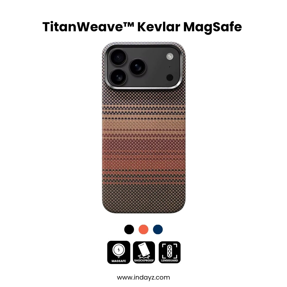 TitanWeave™ Kevlar MagSafe Case for iPhone 18 / 17 Series