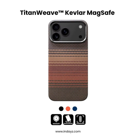 TitanWeave™ Kevlar MagSafe Case for iPhone 18 / 17 Series