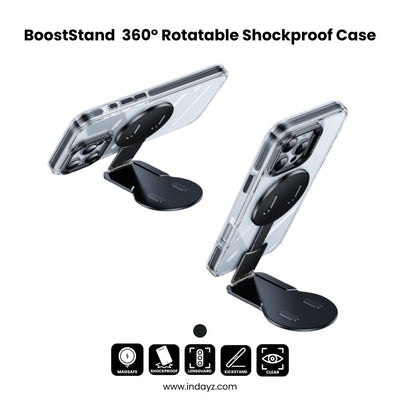 BoostStand iPhone – 360° Rotatable Shockproof Case