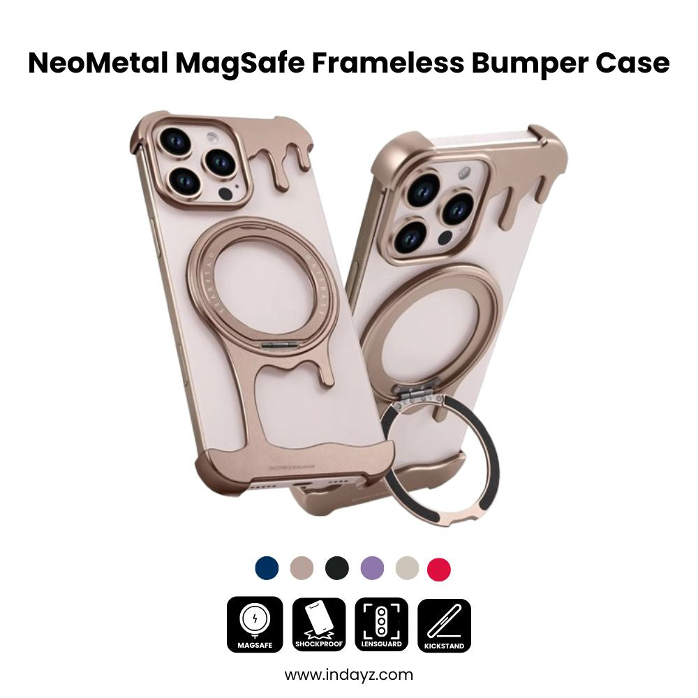 NeoMetal 16 – MagSafe Frameless Bumper Case