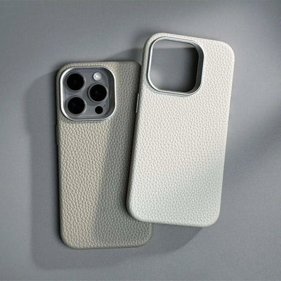 Timeless Luxe MagSafe  iPhone 16, 15 Slim Leathe Design Case