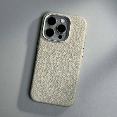 Timeless Luxe MagSafe  iPhone 16, 15 Slim Leathe Design Case