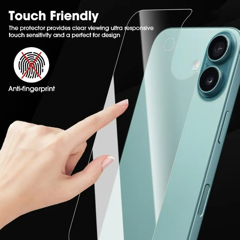 CrystalShield™ 3-in-1 Tempered Glass Screen & Lens Protector for iPhone 17 Series
