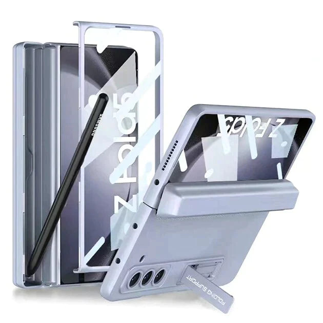 360 Shockproof Magnetic Slim Bracket Case Pen Holder - Z Fold 5 - InDayz™