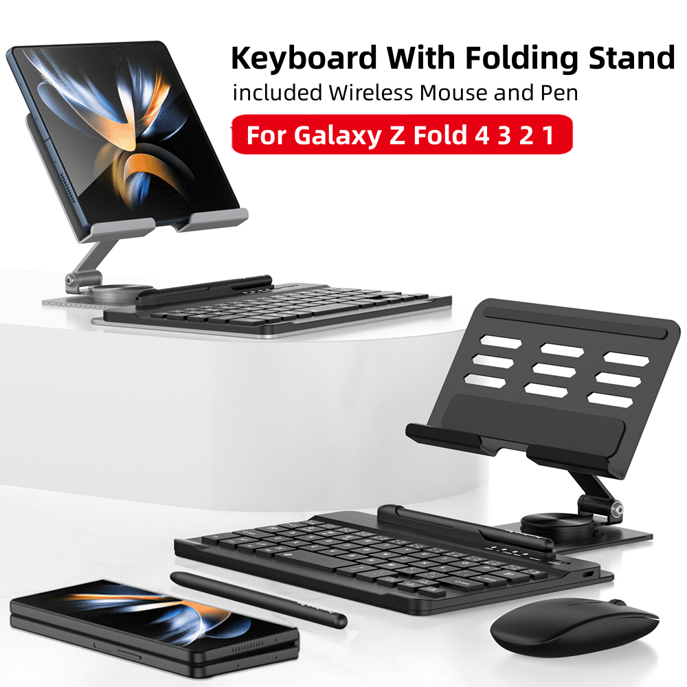 Desk Stand & Bluetooth Keyboard - Z Fold Series - InDayz™