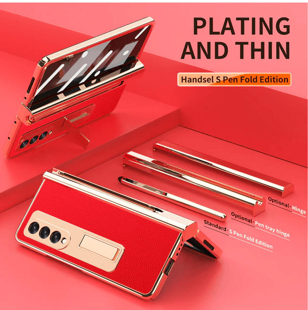 Leather Kickstand Pen Slot Case - Z Fold series - InDayz™