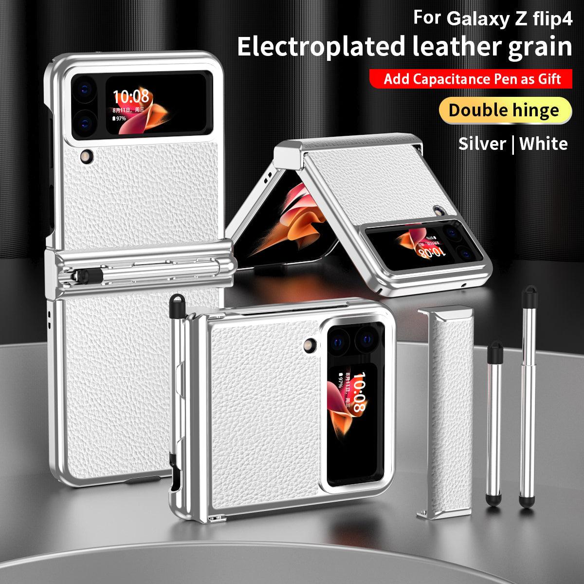 Luxury Leather Case (Pen Slot) - Z Flip series - InDayz™