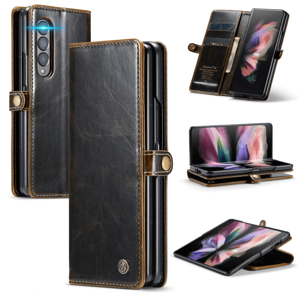 Luxury Magnetic Wallet Case - Z Fold series - InDayz™