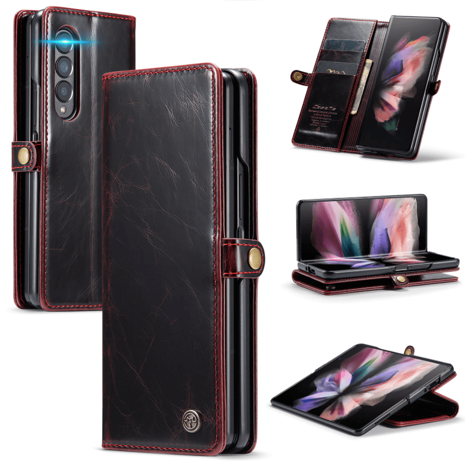 Luxury Magnetic Wallet Case - Z Fold series - InDayz™